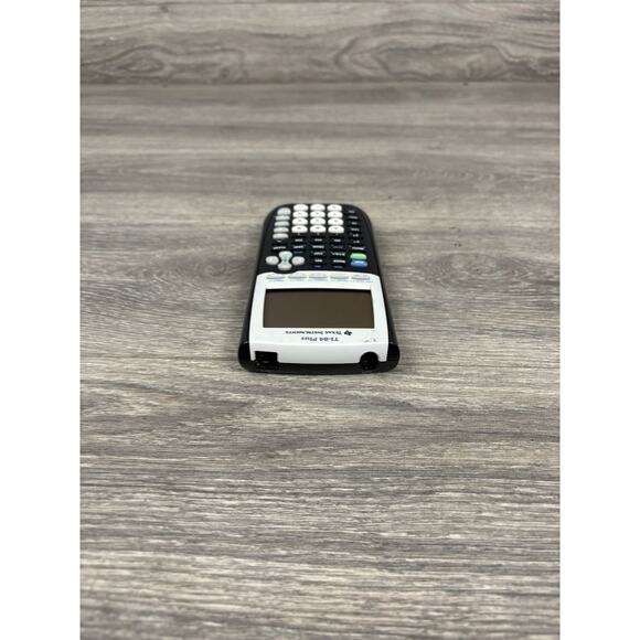 Texas Instruments TI-84 Plus Graphing Calculator Black With Cover - Picture 5 of 8